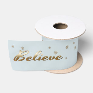 Geloof het Gouden Lint van het Satijn van de Gift