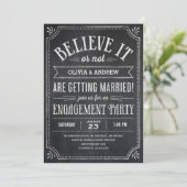 Geloof het of niet de Uitnodigingen van de Partij  (Staand voorkant)