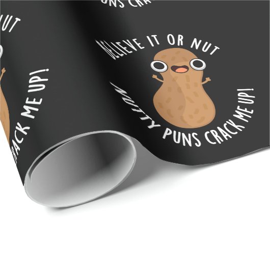 Geloof het of niet Nutty Punks bedekken me donker Cadeaupapier (Rol Hoek)