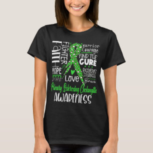 Geloof Hoop Genees Primaire Scleroserende Cholangi T-shirt
