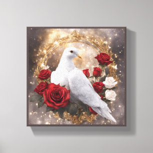 Geloof/ Huwelijk Canvas Afdruk