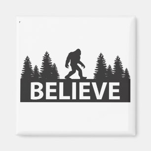 Geloof in Bigfoot Magneet