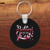 Geloof in de echte hersenbewustzijnsbeweging, maar sleutelhanger (Achterkant)