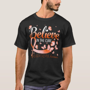 Geloof in de echte RSD CRPS-bewustmakingsvlinder T-shirt