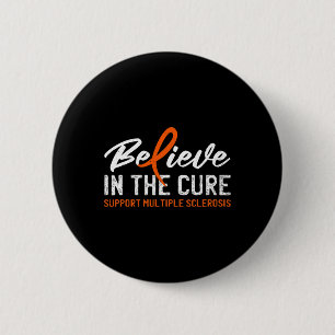 Geloof in de genezing MS Multiple Sclerose Awarene Ronde Button 5,7 Cm