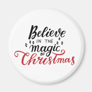 Geloof in de kerst-Magie Magneet