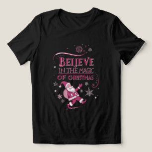 Geloof in de kerst-Magie Tri-Blend Shirt