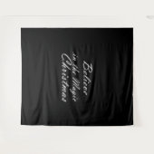 Geloof in de kerst-Magie Wandkleed (Voorkant (horizontaal))