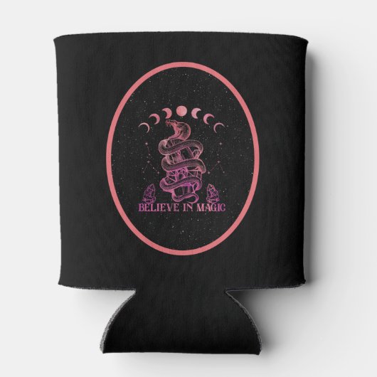 Geloof in de Magic Celestial Wiccan Art Blikjeskoeler (Achterkant)