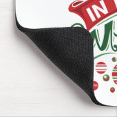 Geloof in de Magic Kersttypografie Muismat (Hoek)