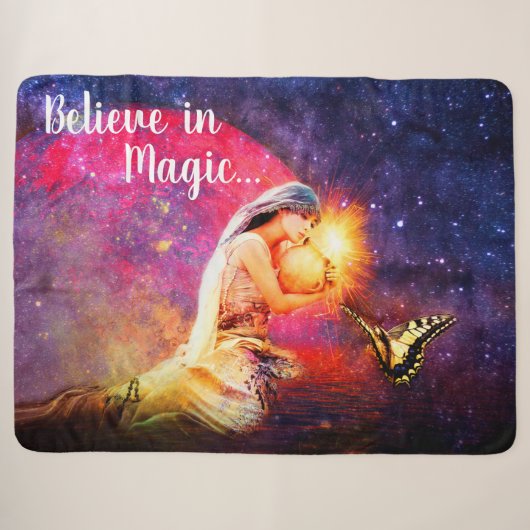 Geloof in de Magic Sherpa Deken (Voorkant (horizontaal))