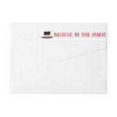 Geloof in de Magic - Snowmans top Hat (Achterkant)