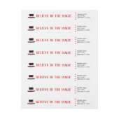 Geloof in de Magic - Snowmans top Hat (Vel)