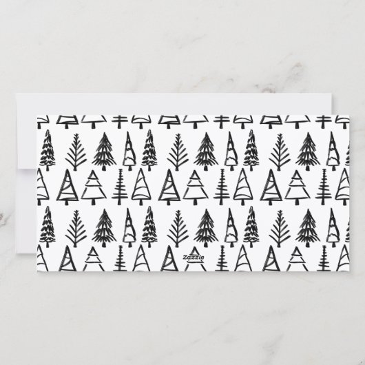 Geloof in de magie | Handgeschreven vakantiefoto Feestdagenkaart (Achterkant)