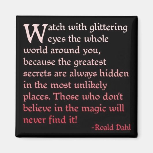 Geloof in de Magie Magneet (Voorkant)