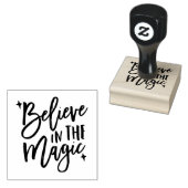 Geloof in de magie | Rubberstempel (Gestempeld)
