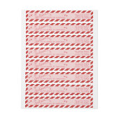 Geloof in de magie van het etiket van het kerstadr (Vel)