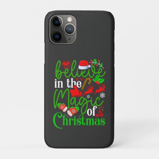 Geloof in de magie van Kerstmis-82307 Case-Mate iPhone Case (Achterkant)