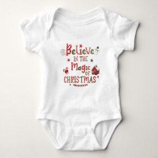 Geloof in de magie van kerstmis romper