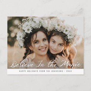 GELOOF IN DE MAGIE   vrolijke kerst Briefkaart