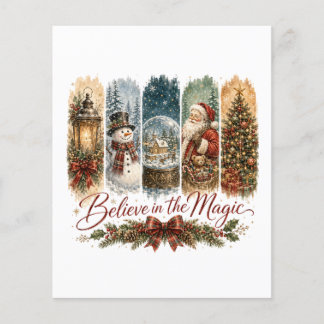 Geloof in de Magische Kerst Flyer