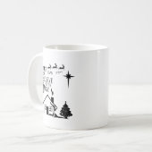 Geloof in de Mok van de kerst met de magie (Voorkant links)