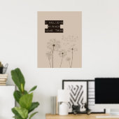 Geloof in de schurfschildluis poster (Thuiskantoor)