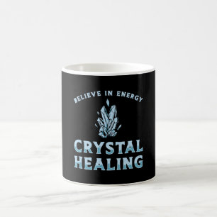 Geloof in Energy Crystal Healer Mapels Koffiemok