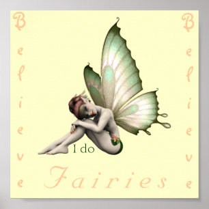 Geloof in Fairies Print