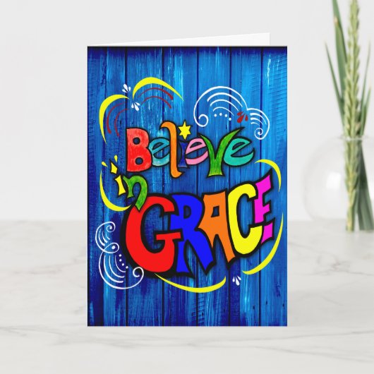 Geloof in genade kaart (Voorkant)