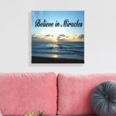GELOOF IN GOD'S MIRACLES CANVAS AFDRUK (Insitu (Woonkamer))