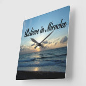 GELOOF IN GOD'S MIRACLES VIERKANTE KLOK (Hoek)