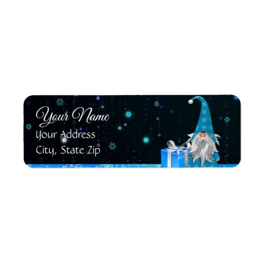 Geloof in het Magic Gnome Mailing Label (Voorkant)