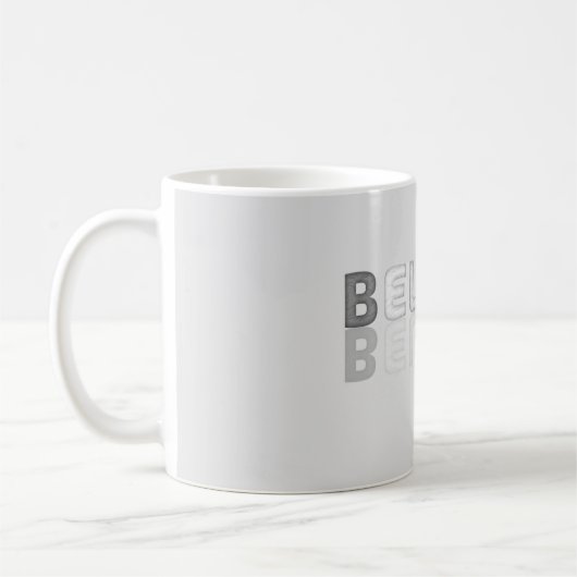 Geloof in Inspirerend woordkunst Koffiemok (Links)