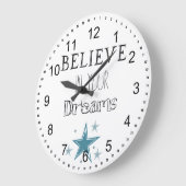 Geloof in je dromen grote klok (Hoek)