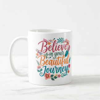 Geloof in je mooie reis Boho Koffiemok