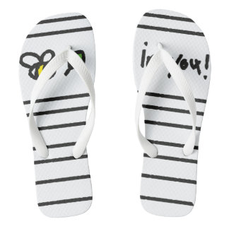 Geloof in je! teenslippers