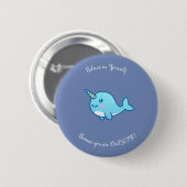 Geloof in jezelf Badge Ronde Button 5,7 Cm (Voorkant /achterkant)