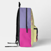 Geloof in jezelf.. bedrukte rugzak (Links)