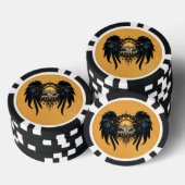 Geloof in jezelf, een brief poker chips (Opstapeling)