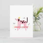 Geloof in jezelf feestdagenkaart (Staand voorkant)