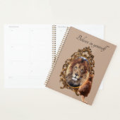 Geloof in jezelf | Inspirerend lion Planner (Display)