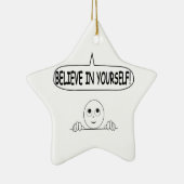 Geloof in jezelf keramisch ornament (Rechts)