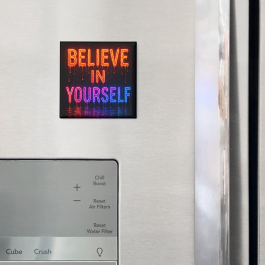 Geloof in jezelf magneet (Insitu (Koelkast))