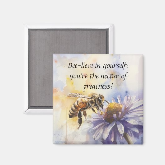 Geloof in jezelf magneet (Voorkant / Achterkant)