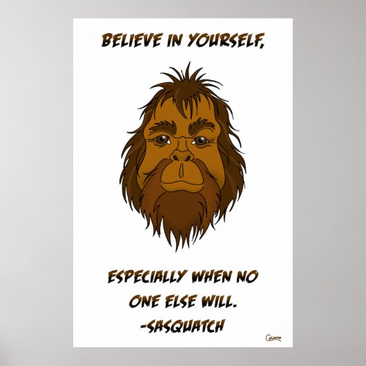 Geloof in jezelf - Poster (Voorkant)