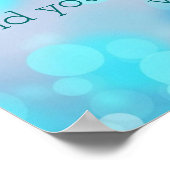 Geloof in jezelf Poster (Hoek)