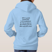 Geloof in jezelf shirt (Achterkant)