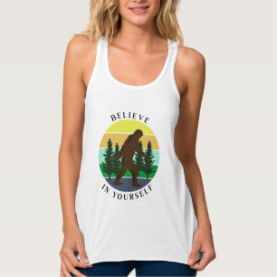 Geloof in jezelf Sunset Bigfoot Tanktop