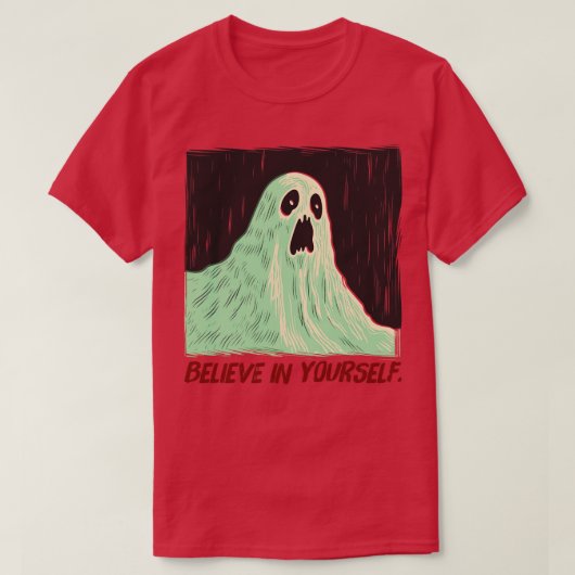 Geloof in jezelf t-shirt (Design voorkant)